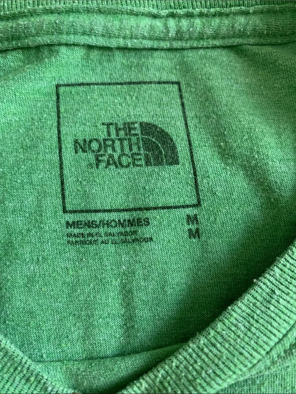 The North Face Men's Heather Green Logo Tee